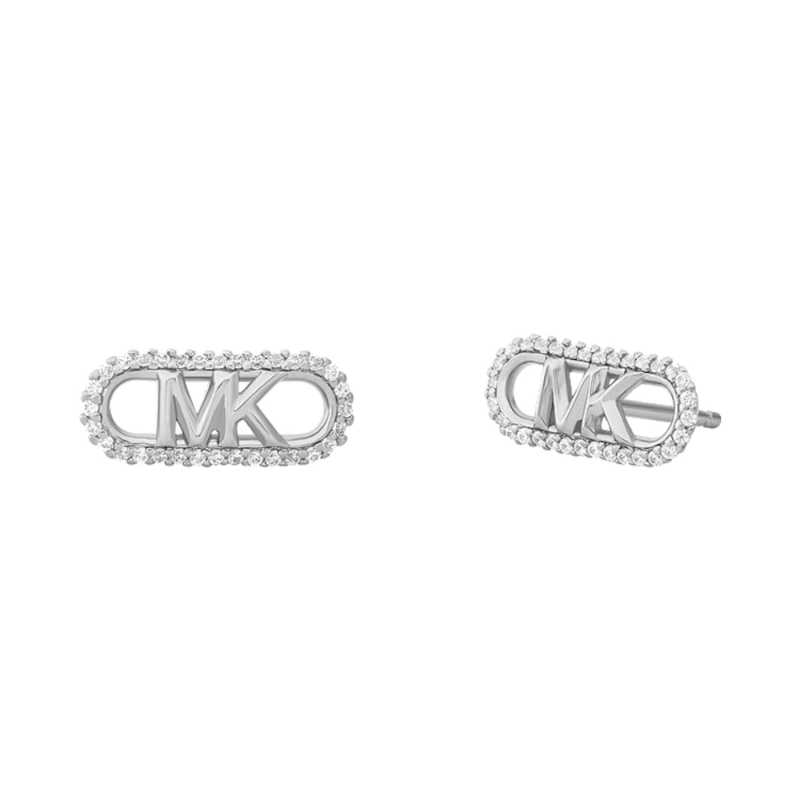 Stylové stříbrné náušnice se zirkony MKC1657CZ040 Michael Kors Stylové stříbrné náušnice se zirkony MKC1657CZ040 Michael Kors