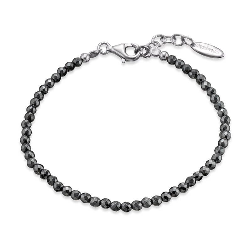 Stříbrný náramek s hematity ERB-20-HA Engelsrufer