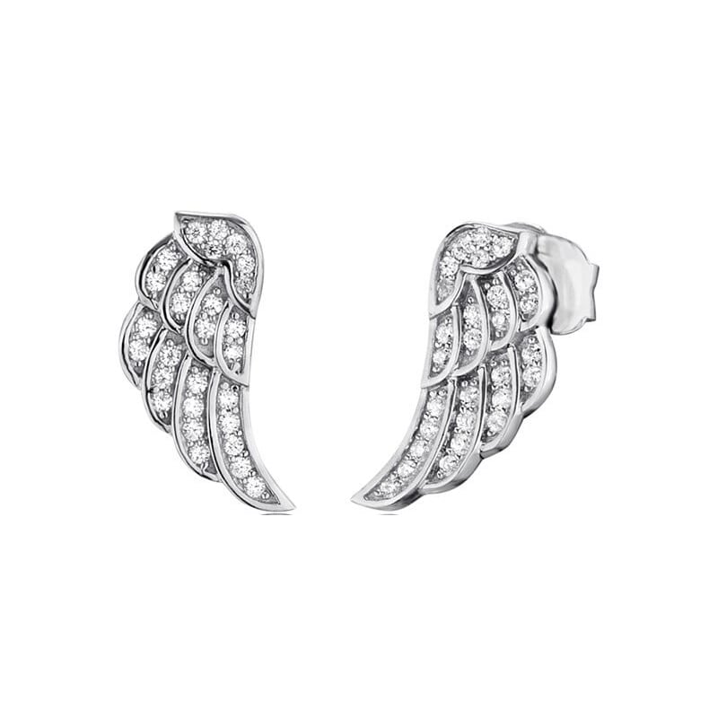 Stříbrné náušnice Křídla se zirkony ERE-LILWING-ZI Engelsrufer Stříbrné náušnice Křídla se zirkony ERE-LILWING-ZI Engelsrufer