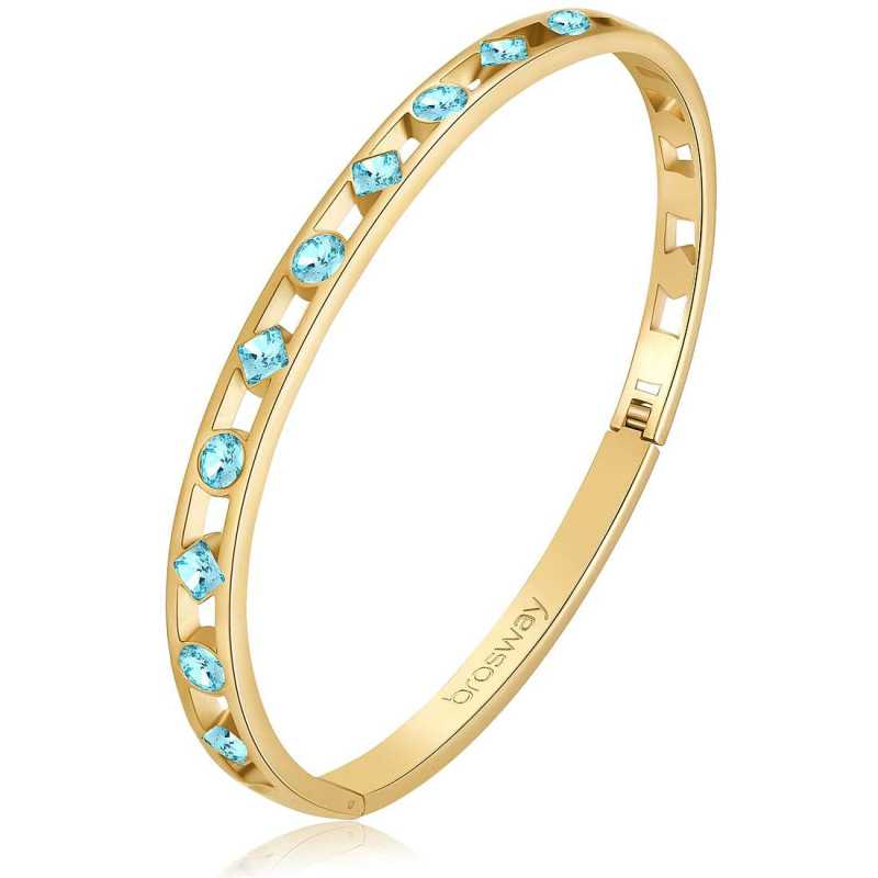 Nádherný pozlacený pevný náramek With You BWY24 Brosway Nádherný pozlacený pevný náramek With You BWY24 Brosway