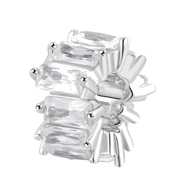 Módní stříbrný přívěsek Fancy Infinite White FIW03 Brosway