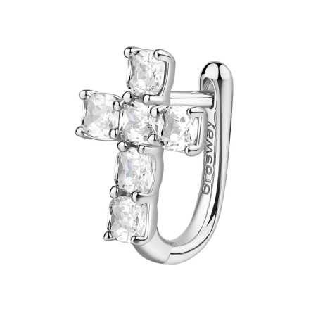 Stylová single náušnice Fancy Infinite White FIW23 Brosway