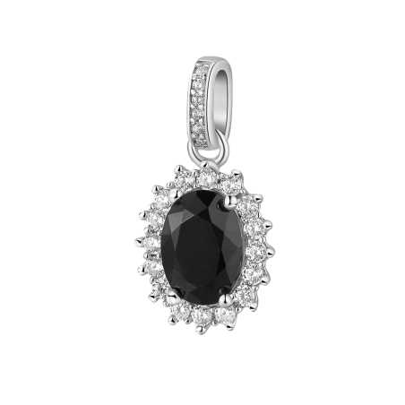 Elegantní stříbrný přívěsek Fancy Mystery Black FMB12 Brosway