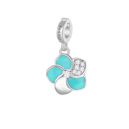 Krásný stříbrný přívěsek Květina Storie RZ191R Rosato