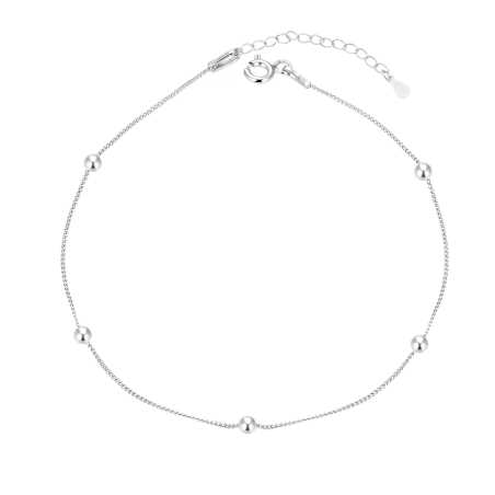 Stříbrný náramek s kuličkami AGB438N Beneto
