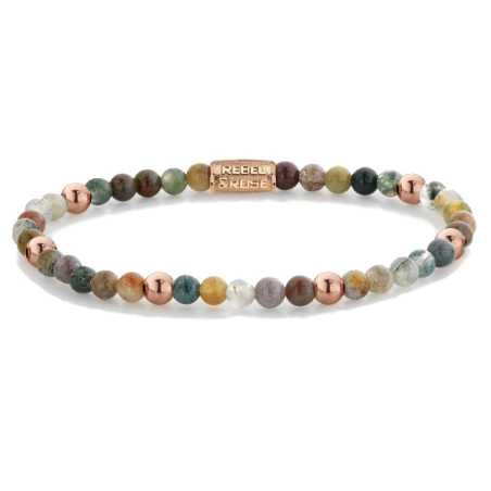 Hravý korálkový náramek Indian Summer RR-40083-R Rebel&Rose / Rozměr: 16,5 cm - S