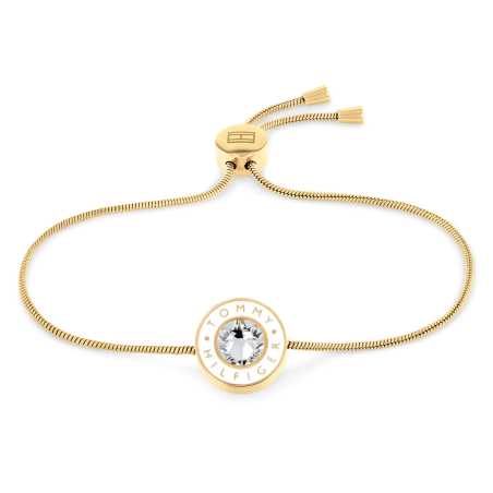 Elegantní pozlacený náramek s krystalem Layered 2780806 Tommy Hilfiger