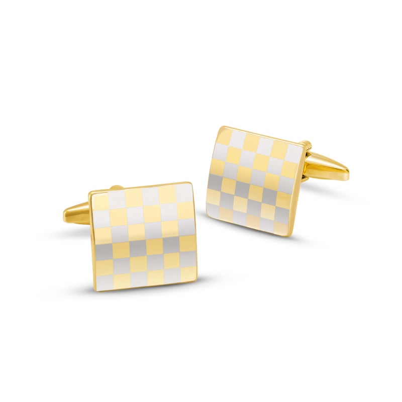 Pozlacené manžetové knoflíčky KS-166 Troli Pozlacené manžetové knoflíčky KS-166 Troli