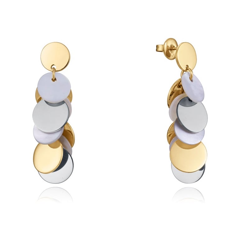 Propracované visací náušnice s perletí Chic 14090E01012 Viceroy Propracované visací náušnice s perletí Chic 14090E01012 Viceroy