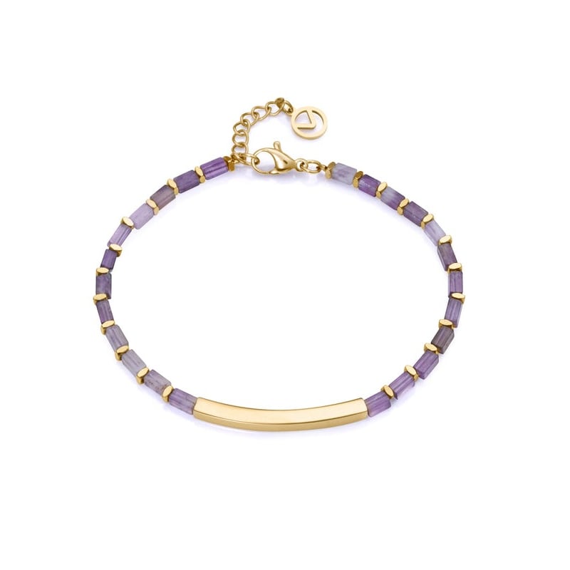 Pozlacený náramek s ametystem Chic 14075P01019 Viceroy