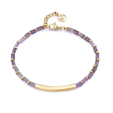 Pozlacený náramek s ametystem Chic 14075P01019 Viceroy
