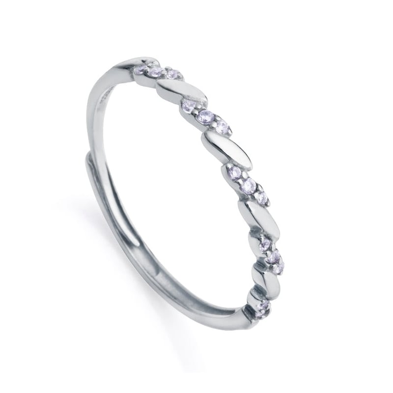 Minimalistický stříbrný prsten se zirkony Clasica 13157A013 Viceroy / Obvod: 55 mm - 55 mm Minimalistický stříbrný prsten se zirkony Clasica 13157A013 Viceroy / Obvod: 55 mm - 55 mm