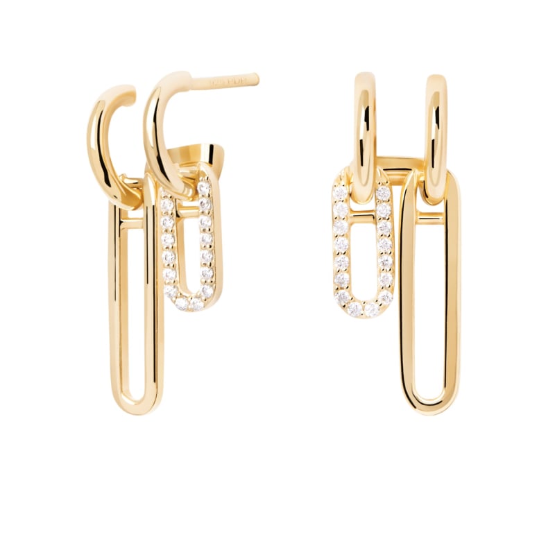 Originální náušnice z pozlaceného stříbra Nexa Essentials AR01-828-U Pdpaola Originální náušnice z pozlaceného stříbra Nexa Essentials AR01-828-U Pdpaola