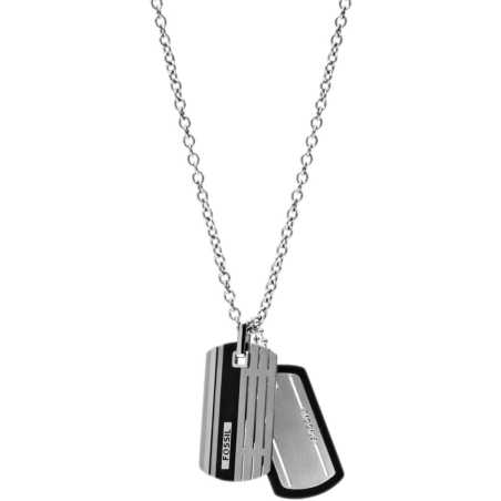 Pánský náhrdelník se známkami JF00494998 Fossil