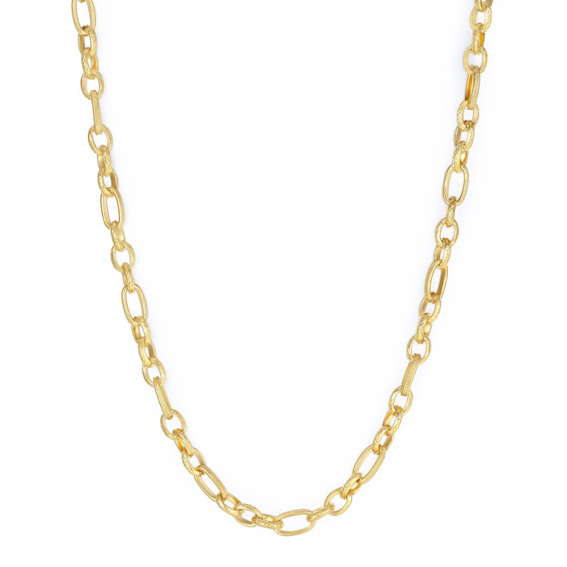 Dlouhý pozlacený řetízek Chunky SHK22 S Agapo Dlouhý pozlacený řetízek Chunky SHK22 S Agapo