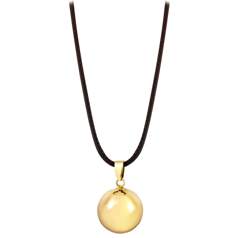 Pozlacený náhrdelník Rolnička AZ20 Mummy Bell