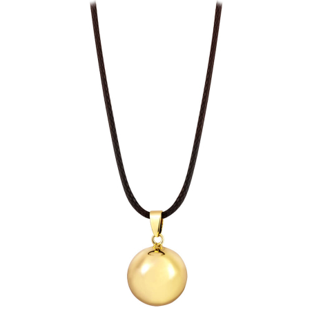 Pozlacený náhrdelník Rolnička AZ20 Mummy Bell