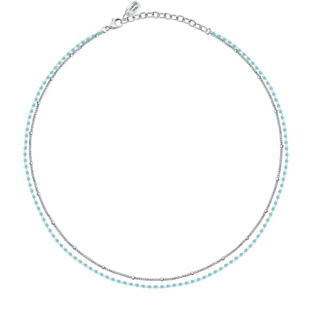 Dvojitý ocelový náhrdelník s korálky Friendship LPS10ARR09 La Petite Story