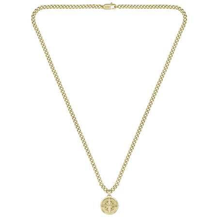 Nadčasový pánský pozlacený náhrdelník 1580549 Hugo Boss