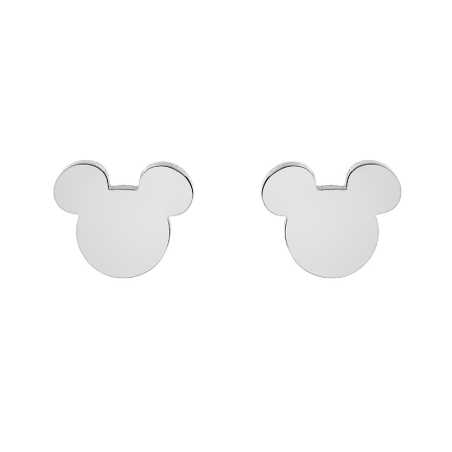 Minimalistické ocelové náušnice Mickey Mouse E600179L-B.CS Disney