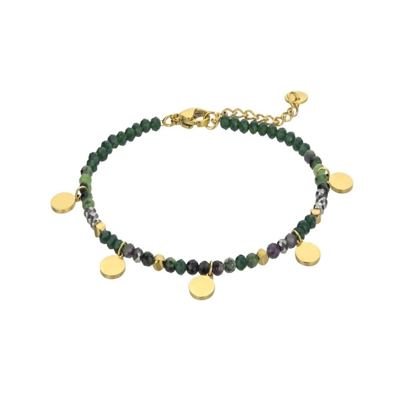 Fashion korálkový náramek s aventurínem Lilith EWB23039G Emily Westwood Fashion korálkový náramek s aventurínem Lilith EWB23039G Emily Westwood