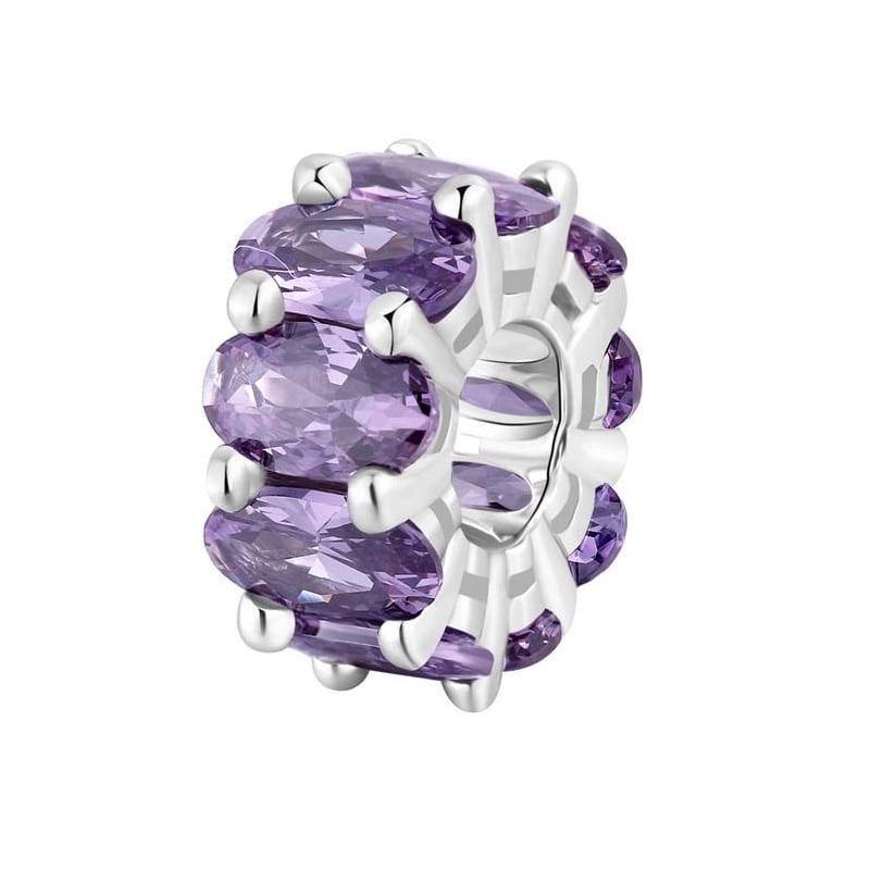 Slušivý stříbrný přívěsek Fancy Magic Purple FMP01 Brosway