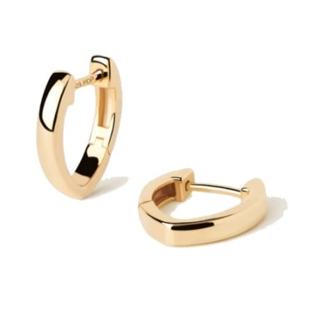 Minimalistické pozlacené náušnice Duke Vanilla AR01-A16-U Pdpaola
