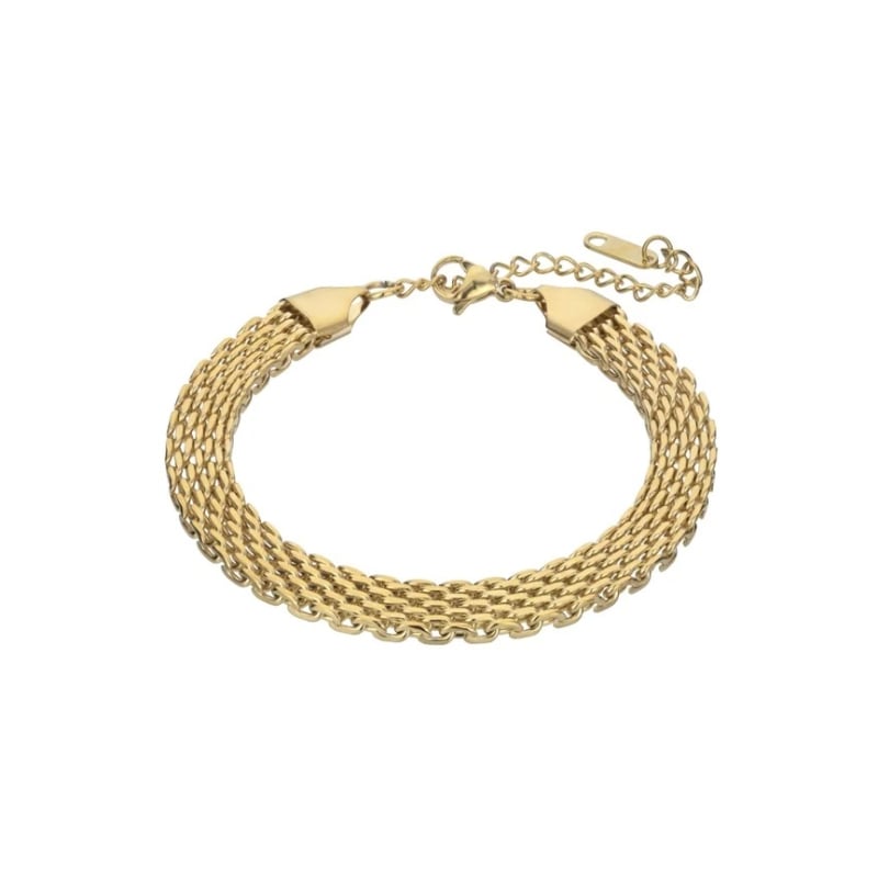 Módní pozlacený náramek Camille Gold Bracelet MCB23054G Marc Malone Módní pozlacený náramek Camille Gold Bracelet MCB23054G Marc Malone