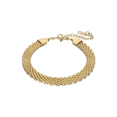 Módní pozlacený náramek Camille Gold Bracelet MCB23054G Marc Malone