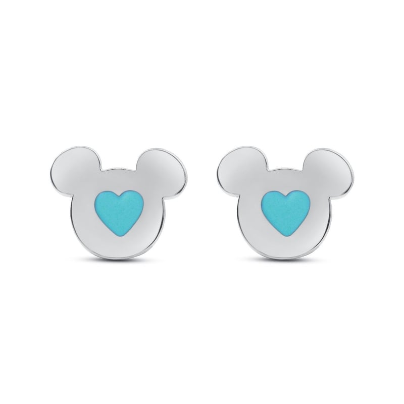 Něžné ocelové náušnice Mickey Mouse E600200NUL.TP Disney