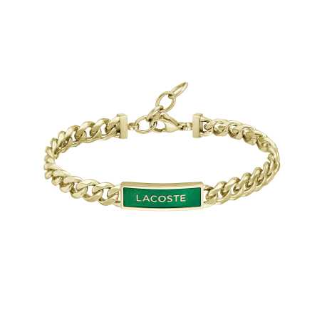 Moderní pozlacený náramek z oceli 2040323 Lacoste