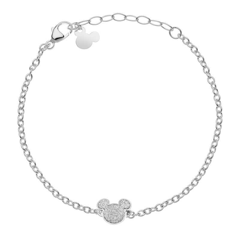 Půvabný ocelový náramek Mickey Mouse B600651L-55.CS Disney