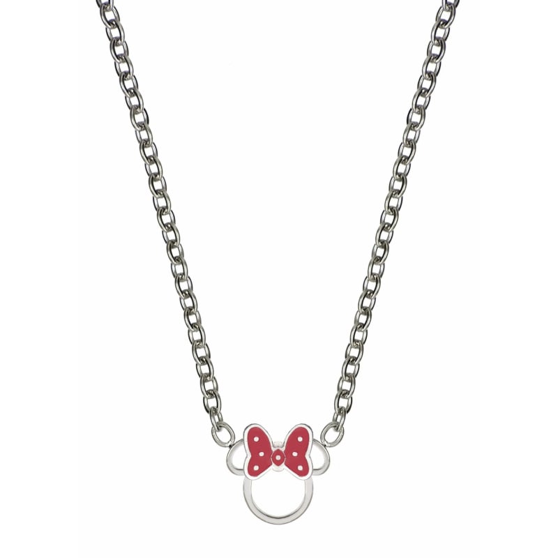 Ocelový náhrdelník s přívěskem Minnie Mouse N600631L-157.CS Disney