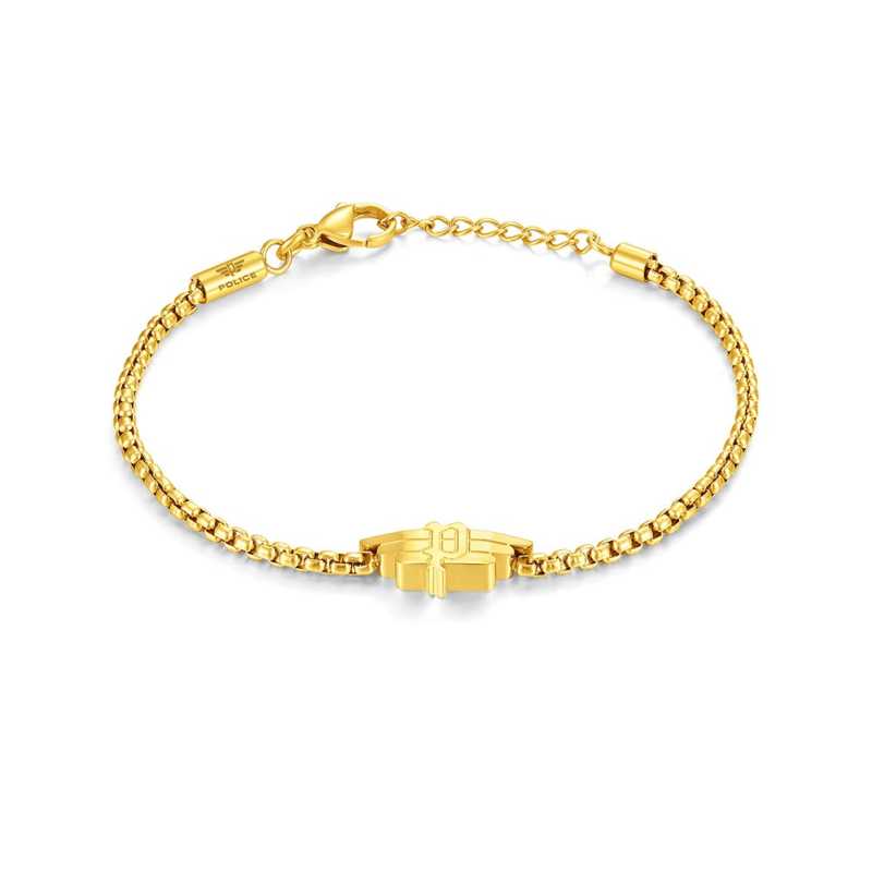 Módní pozlacený náramek z oceli Revelry PEAGB0033302 Police Módní pozlacený náramek z oceli Revelry PEAGB0033302 Police