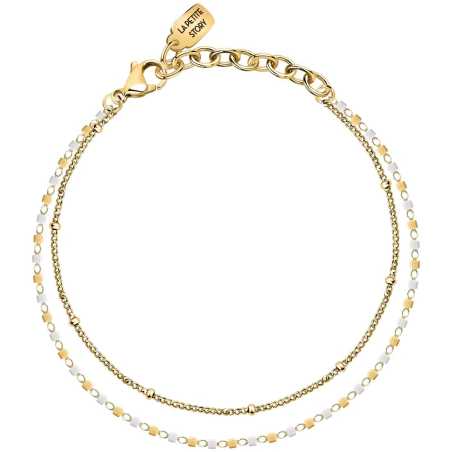 Dvojitý pozlacený náramek Friendship LPS05ARR97 La Petite Story