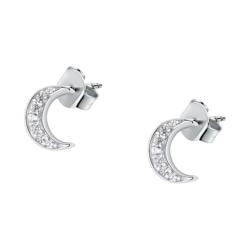 Slušivé stříbrné náušnice Měsíčky Silver LPS01AWV21 La Petite Story Slušivé stříbrné náušnice Měsíčky Silver LPS01AWV21 La Petite Story