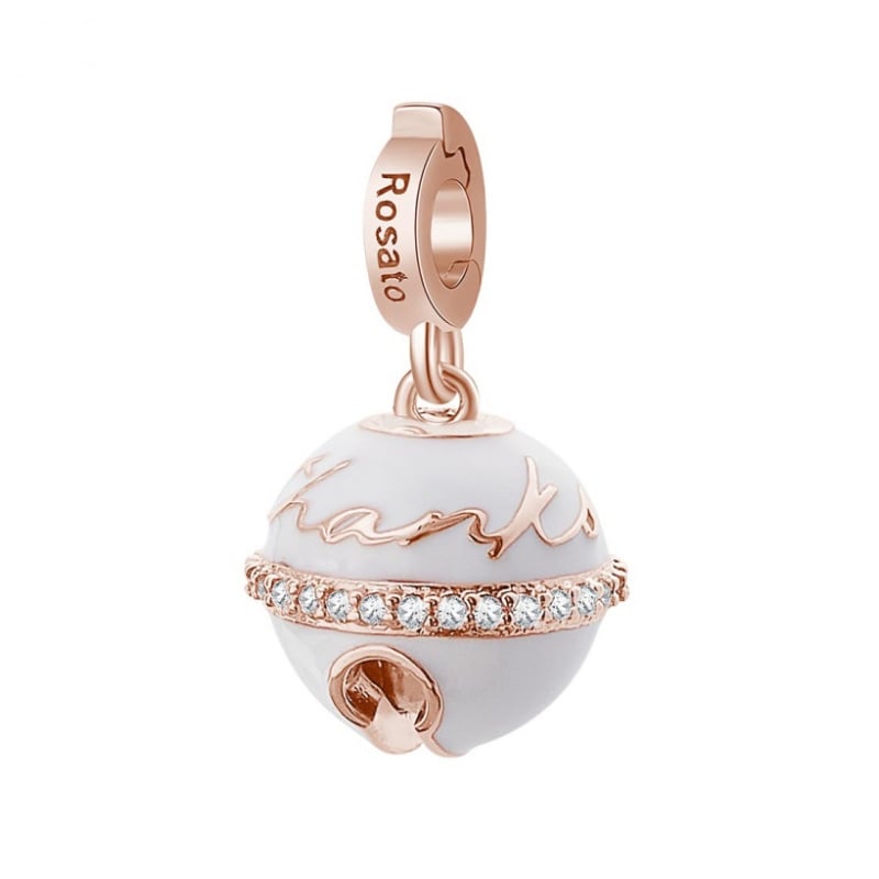 Půvabná bronzová rolnička Thanks Mum Storie RZ183 Rosato