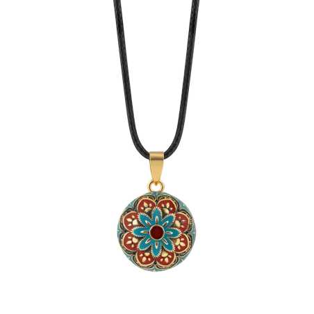 Nádherný náhrdelník s těhotenskou rolničkou Meda ME20 Mummy Bell