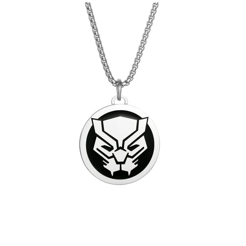 Ocelový náhrdelník Black Panther Marvel N600479L-22.CS Disney