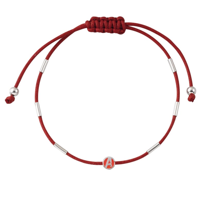 Červený textilní náramek Avengers Marvel BS00069RNRL.CS Disney