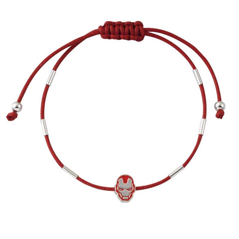 Červený textilní náramek Iron Man Marvel BS00065RNRL.CS Disney