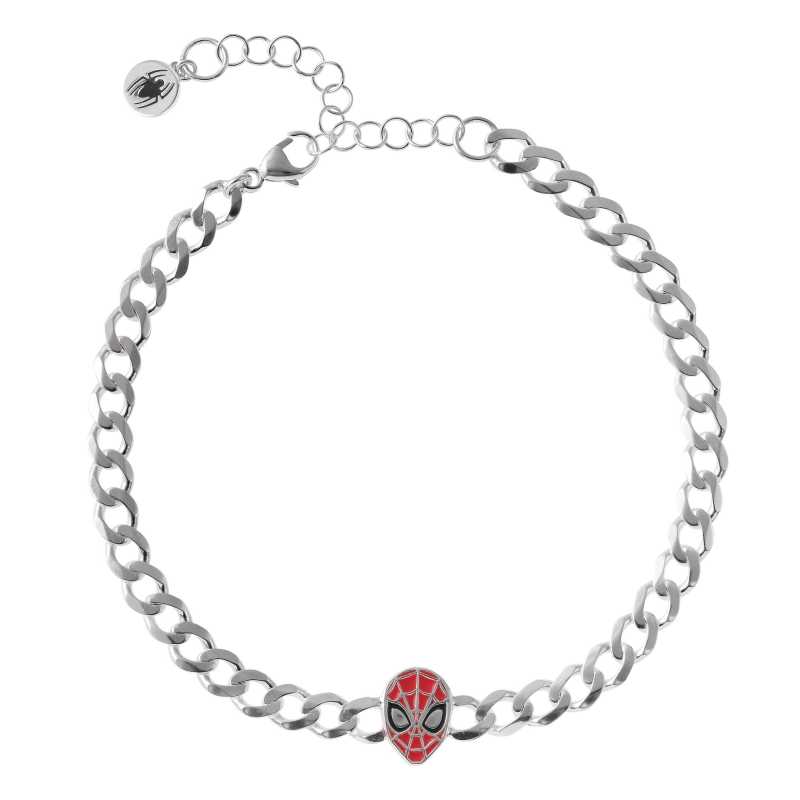 Stříbrný náramek Spider Man Marvel BS00082RL-7.CS Disney