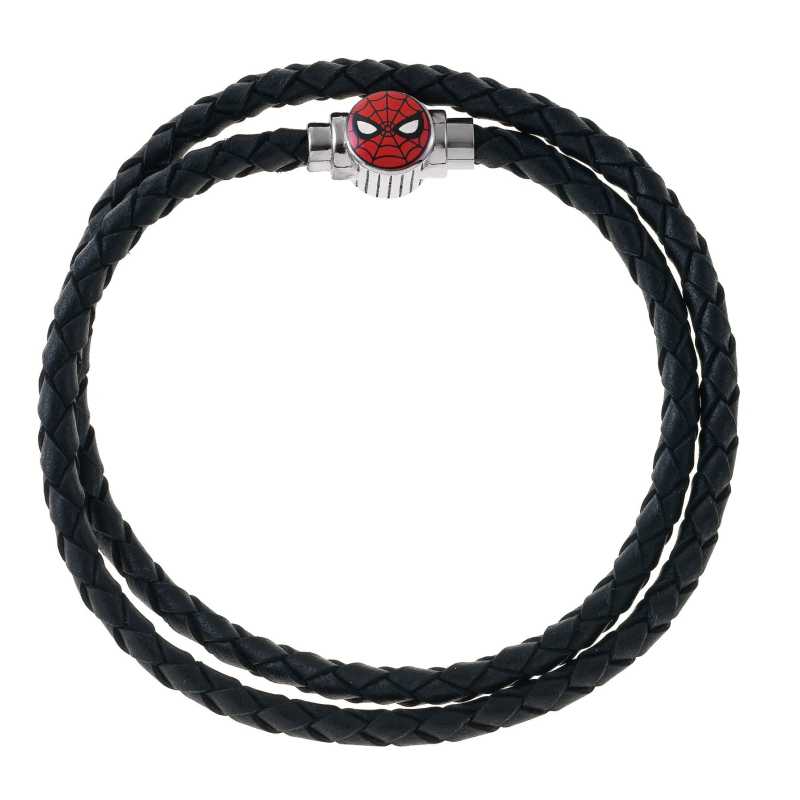 Dvojitý kožený náramek Spider Man Marvel B600610L.CS Disney