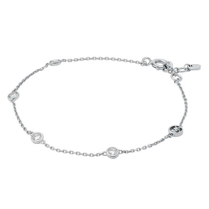 Elegantní stříbrný náramek se zirkony Brilliance Kors MKC1716CZ040 Michael Kors Elegantní stříbrný náramek se zirkony Brilliance Kors MKC1716CZ040 Michael Kors