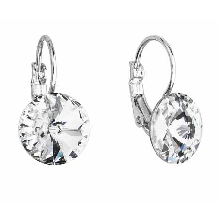 Blyštivé visací náušnice s krystaly Swarovski 51002.1 Evolution Group