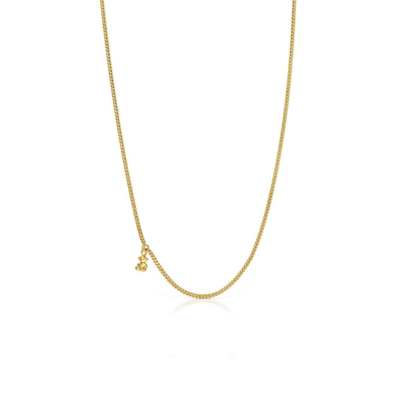 Nadčasový pozlacený řetízek Bold Bear 1004071900 Tous Nadčasový pozlacený řetízek Bold Bear 1004071900 Tous