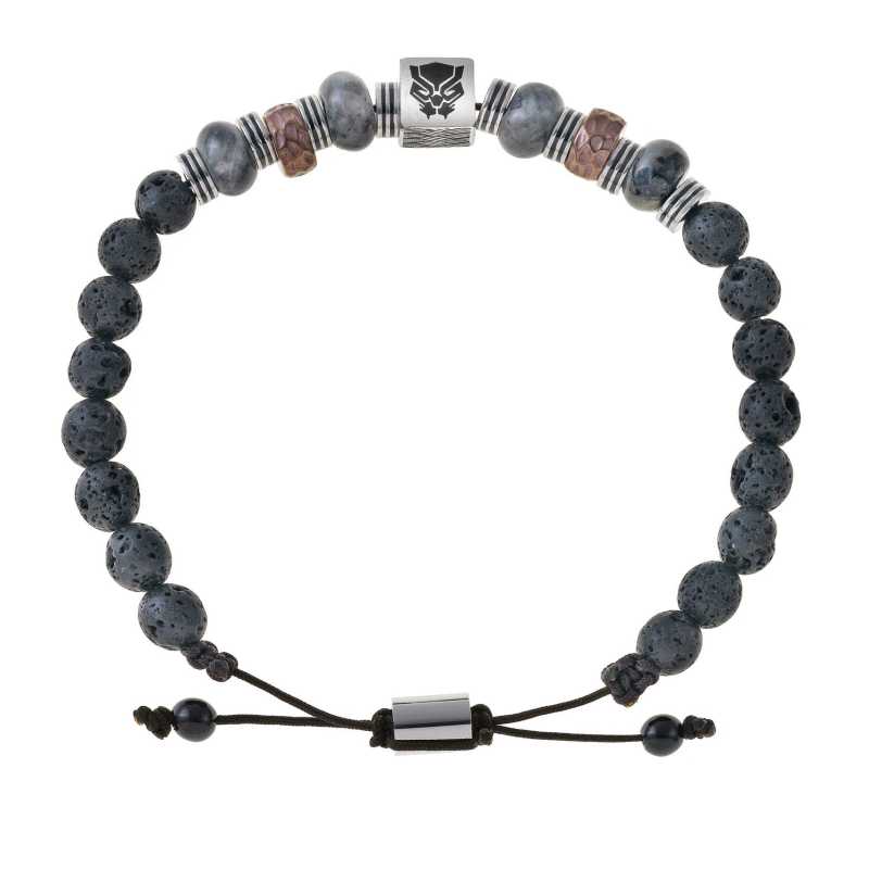 Módní náramek s korálky Black Panther Marvel B600617TL.CS Disney