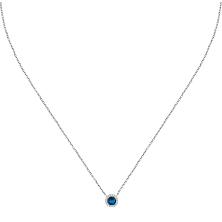 Elegantní stříbrný náhrdelník se zirkony Silver LPS10AWV07 La Petite Story