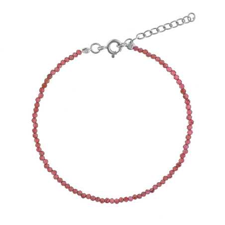 Korálkový náramek z granátu AJKNR006 Again Jewelry