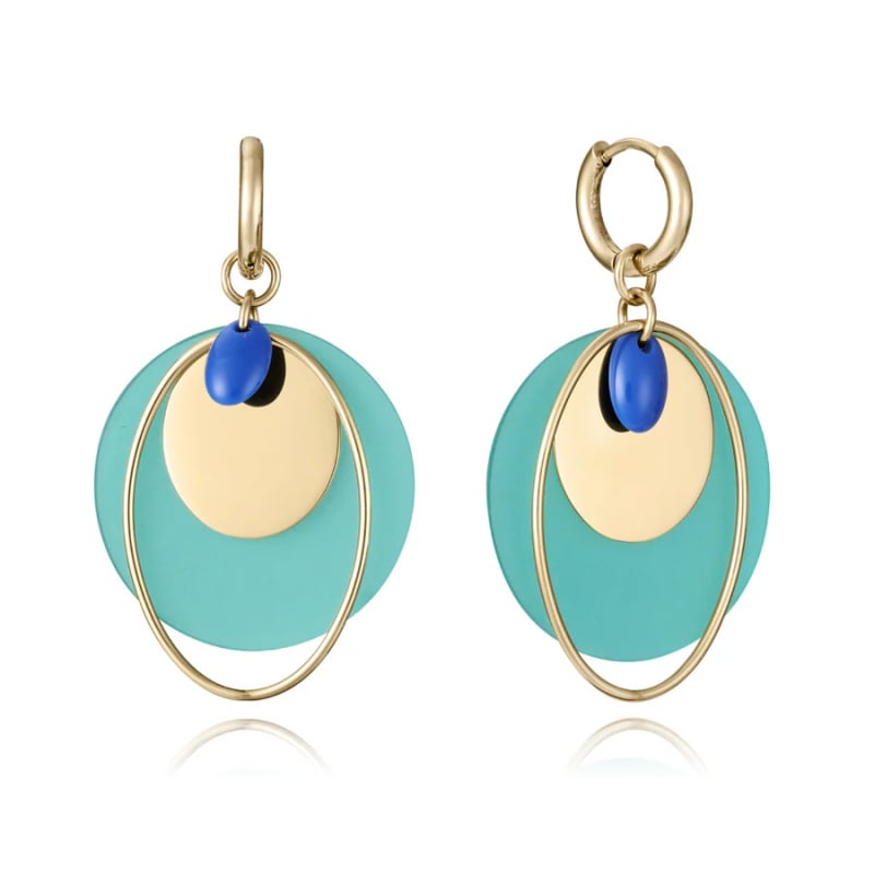 Pozlacené náušnice kruhy 2v1 Chic 14150E01016 Viceroy Pozlacené náušnice kruhy 2v1 Chic 14150E01016 Viceroy